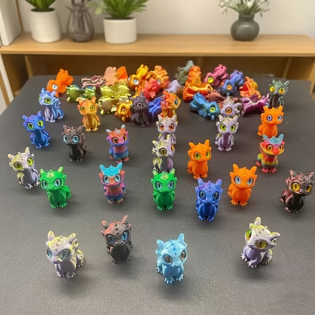 3D Printed Mini Dragon Figurines – photo 1