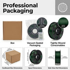 Flexible TPU Filament, Silk Green – photo 2