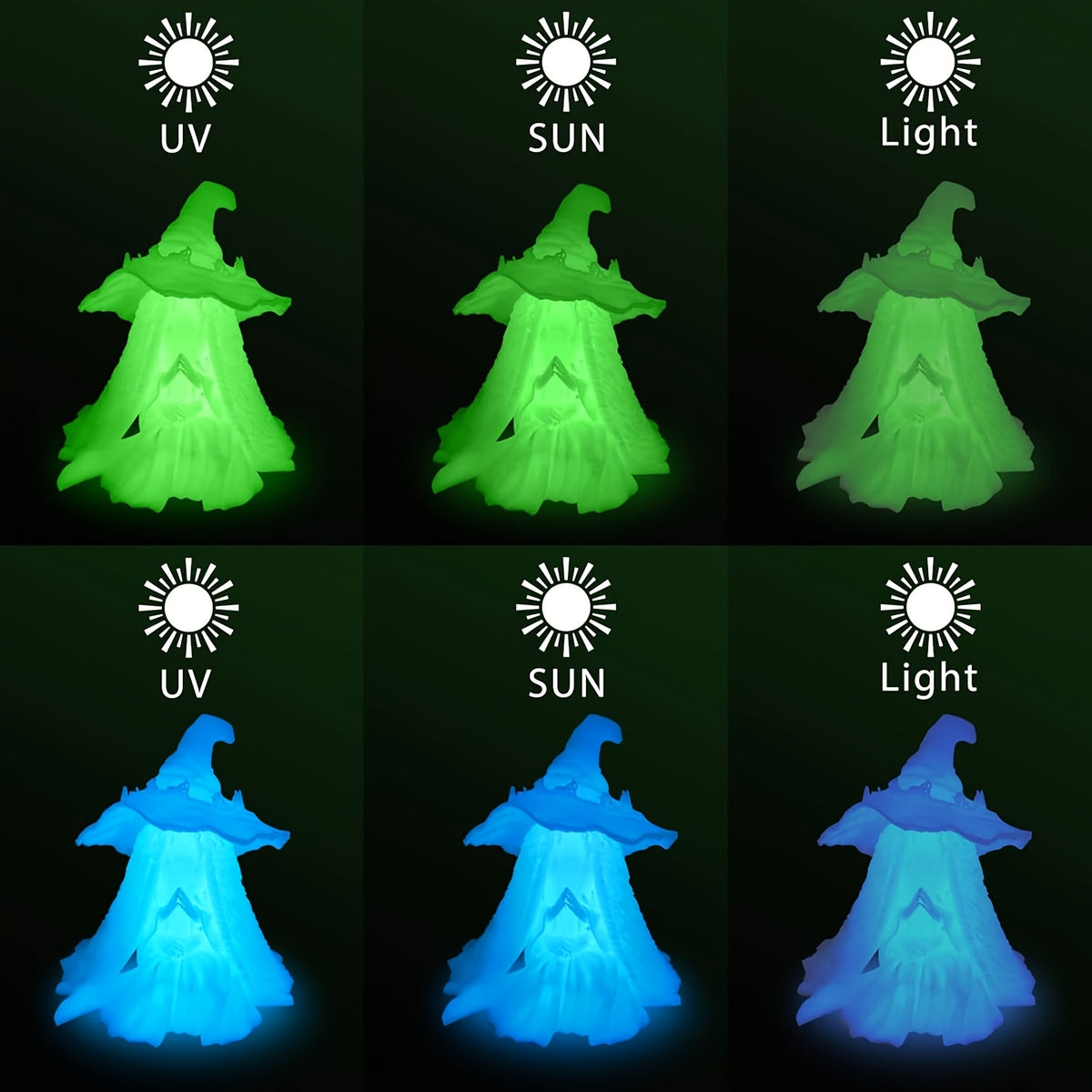 Glow in the Dark PLA Filament, Glow Green – photo 4