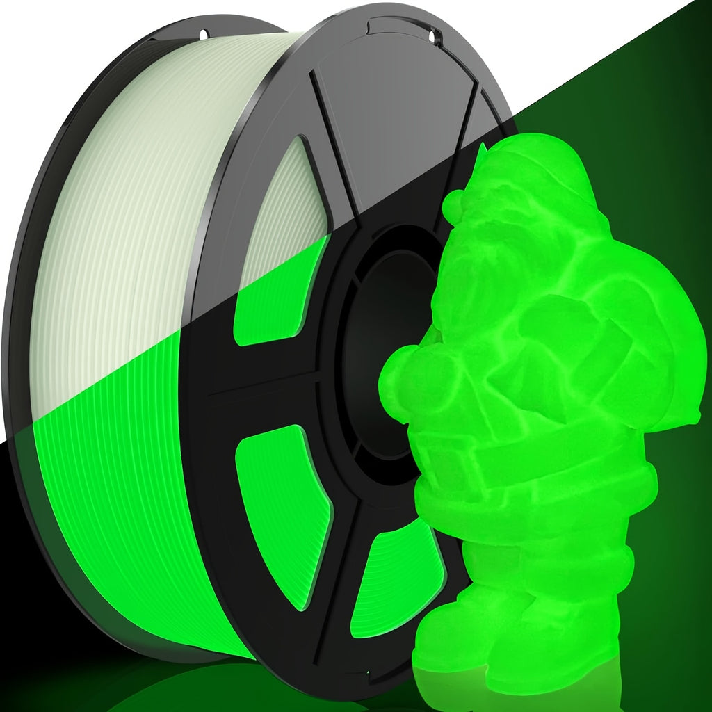 Glow in the Dark PLA Filament, Glow Green – photo 7