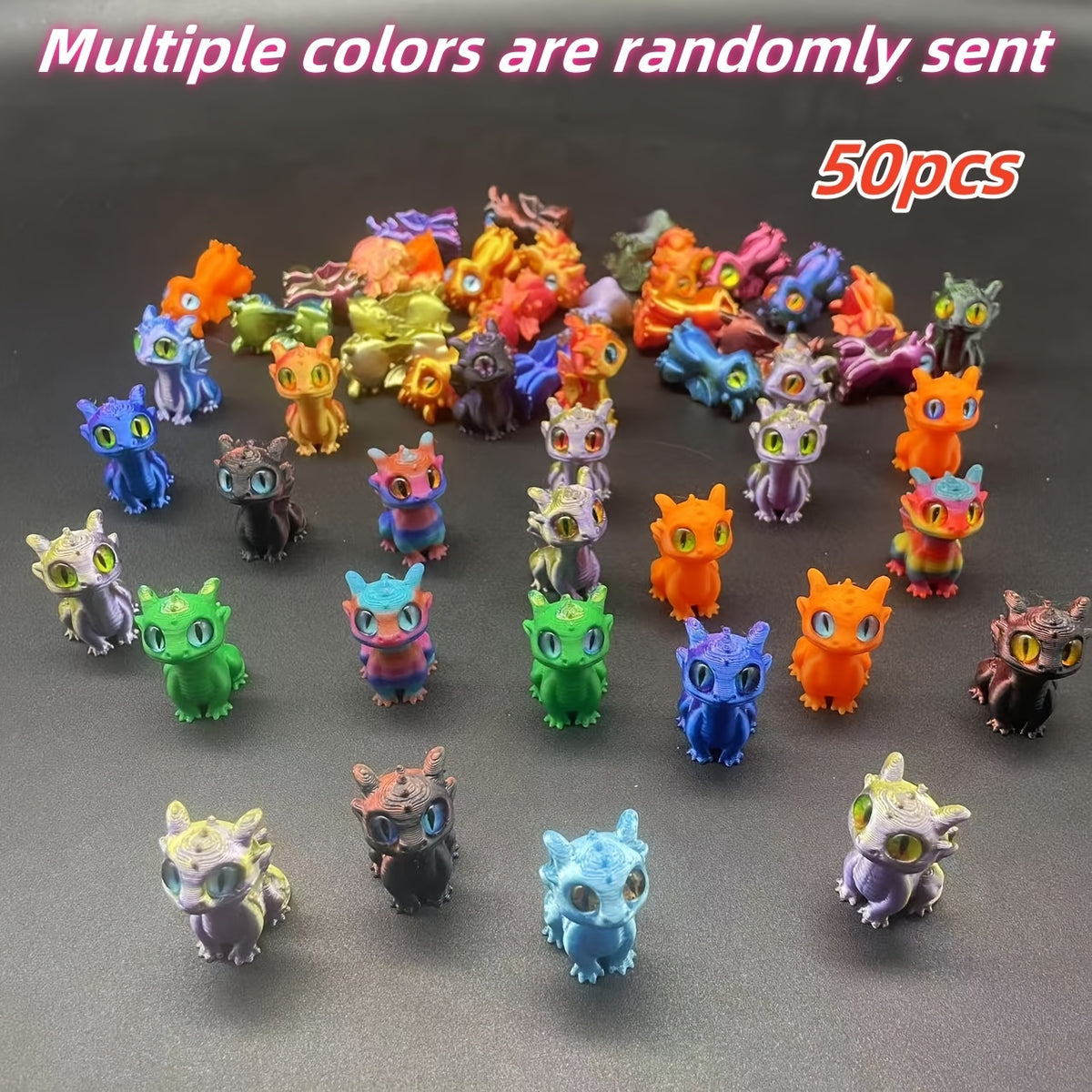 3D Printed Mini Dragon Figurines – photo 5