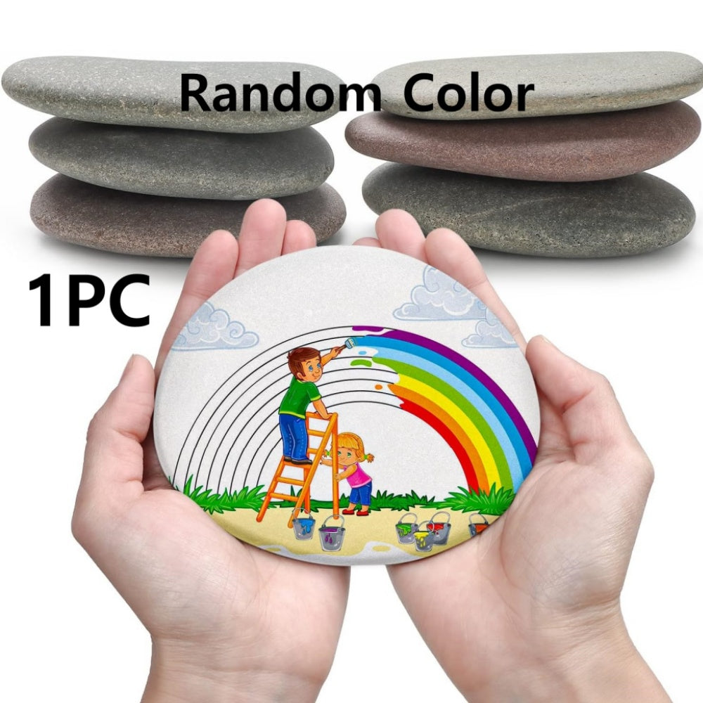 Flat Painting Stones, smooth natural pebbles, 8–13cm – photo 7