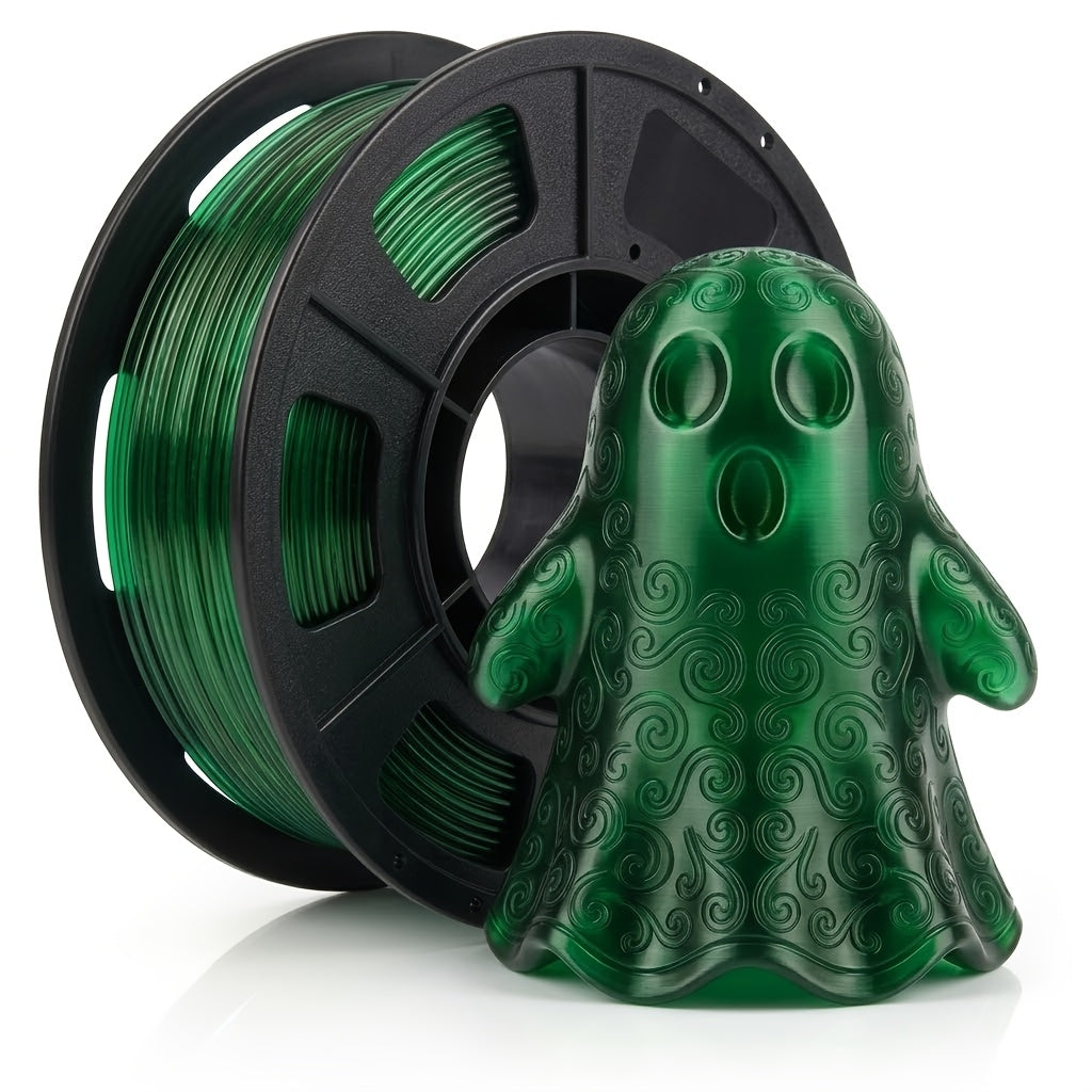 Flexible TPU Filament, Silk Green – photo 1