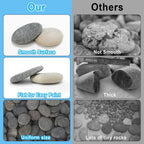 Flat Painting Stones, smooth natural pebbles, 8–13cm – photo 8