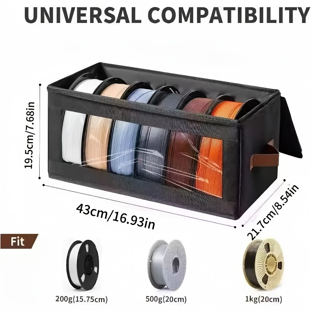 3D Printer Filament Storage Box with Lid – photo 2