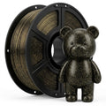 Black & Gold Glitter PLA Filament – photo 1