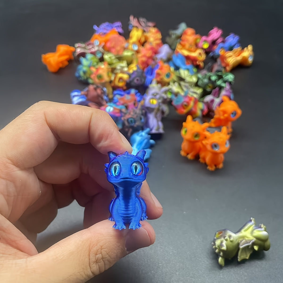 3D Printed Mini Dragon Figurines – photo 2