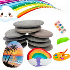 Flat Painting Stones, smooth natural pebbles, 8–13cm – photo 1